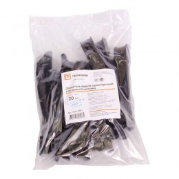 Держатель кабеля односторонний для прямого монтажа (уп.20шт) черн. Промрукав PR13.0381