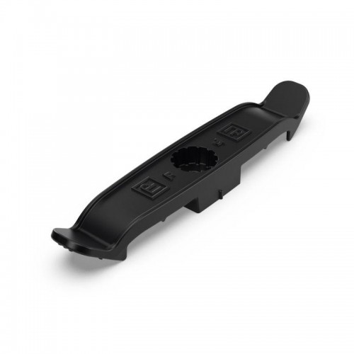 Держатель плоского кабеля двусторонний для прямого монтажа на 4 места (уп.20шт) черн. Промрукав PR13.0439