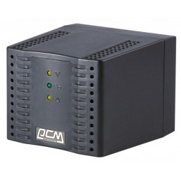 Стабилизатор напряжения TCA-1200 600Вт 1200В.А черн. POWERCOM 802506