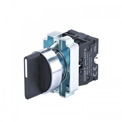 Переключатель NP2-BD55 3 положения возвратом 1НО+1НЗ IP40 (R) CHINT 574659