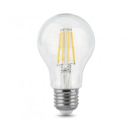 Лампа светодиодная филаментная Black Filament 10Вт A60 грушевидная 4100К нейтр. бел. E27 970лм GAUSS 102802210