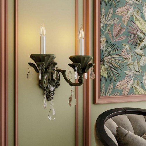 Лампа светодиодная филаментная Black Filament 5Вт свеча на ветру 4100К нейтр. бел. E14 450лм GAUSS 104801205