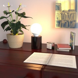 Лампа светодиодная Black 22Вт G125 шар 3000К тепл. бел. E27 1800лм GAUSS 105102122