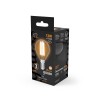 Лампа светодиодная филаментная Black Filament 13Вт P45 шар 2700К тепл. бел. E14 1100лм GAUSS 105801113