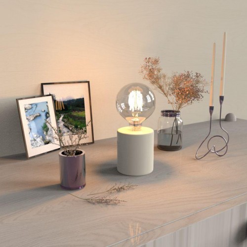 Лампа светодиодная филаментная Black Filament 6Вт G95 шар 2700К тепл. бел. E27 630лм GAUSS 105802106