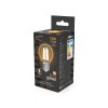 Лампа светодиодная филаментная Black Filament 13Вт P45 шар 2700К тепл. бел. E27 1100лм GAUSS 105802113