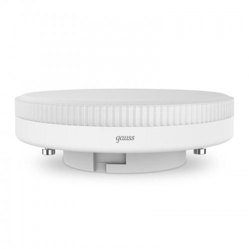 Лампа светодиодная Black 8Вт таблетка 4100К нейтр. бел. GX53 690лм GAUSS 108008208