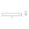 Светильник светодиодный 590х29х29мм 12Вт 6500К 1250лм IP65 COMPACT линейный матов. GAUSS 143424312