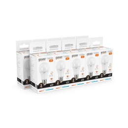 Лампа светодиодная Elementary 15Вт A60 грушевидная 3000К тепл. бел. E27 1320лм GAUSS 23215