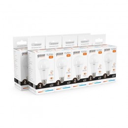 Лампа светодиодная Elementary 20Вт A60 грушевидная 3000К тепл. бел. E27 1520лм GAUSS 23219