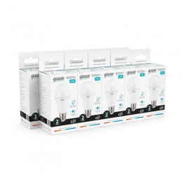 Лампа светодиодная Elementary 20Вт A60 грушевидная 4100К нейтр. бел. E27 1600лм GAUSS 23229