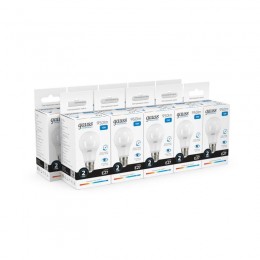 Лампа светодиодная Elementary 10Вт A60 грушевидная 6500К холод. бел. E27 950лм GAUSS 23230