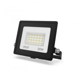 Прожектор светодиодный Elementary 30Вт 6500К IP65 2550лм 200-240В ДО PROMO черн. GAUSS 613100330P