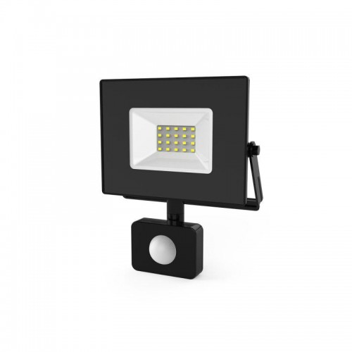 Прожектор светодиодный Elementary-S 30Вт 6500К IP65 2850лм 175-265В ДО с датчиком движения черн. GAUSS 628511330