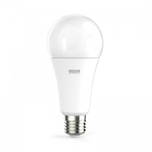 Лампа светодиодная Elementary 25Вт A70 грушевидная 6500К холод. бел. E27 2150лм GAUSS 73235