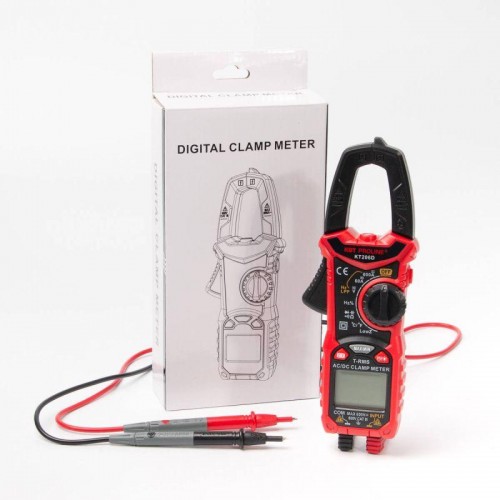 Клещи токовые цифровые KT 206D 