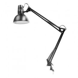 Светильник KD-312 настол. струбцина 230В 60Вт E27 черн. Camelion 10999