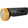 Фонарь LED 3829 (аккум. 220В черн./желт. 9 LED SLA пласт. коробка) Ultraflash 11240