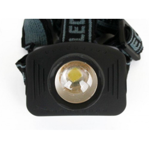 Фонарь налобный LED 5354 1Вт LED ZOOM 3 режима 3хR03 сер. Ultraflash 11549