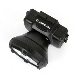 Фонарь аккумуляторный налобный LED5365 5LED 2 режима 220В пластик. черн. (бокс) Ultraflash 11648