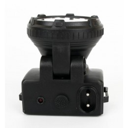 Фонарь аккумуляторный налобный LED5365 5LED 2 режима 220В пластик. черн. (бокс) Ultraflash 11648