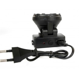 Фонарь аккумуляторный налобный LED5365 5LED 2 режима 220В пластик. черн. (бокс) Ultraflash 11648