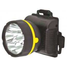 Фонарь налобный 909LED5 (5LED 1 режим; 3хR6 черн.) Ultraflash 11781