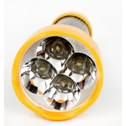 Фонарь 5002-ТН 4LED 1 режим 3хR03 черн. (блист.-пакет) Ultraflash 11785