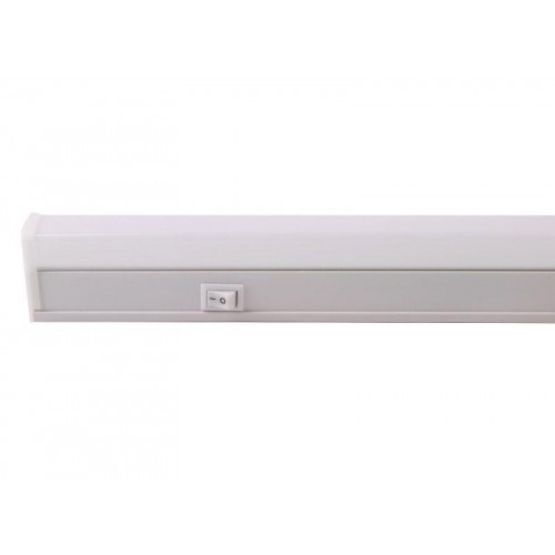 Светильник светодиодный LWL-2013-5CL 5Вт 20LED 4000К IP20 300лм 310мм 220В линейный с сетевым проводом пластик. бел. Ultraflash 12326