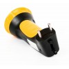 Фонарь аккумуляторный LED3807M 7LED 2 режима аккум. SLA 220В пластик. черн./желт. (кор.) Ultraflash 12868