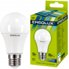 Лампа светодиодная LED-A60-10W-E27-6500K 10Вт грушевидная 6500К холод. бел. E27 180-240В ЛОН Ergolux 12879