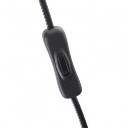 Светильник KD-428F С02 напол. New York 1х E27 40Вт 230В черн. Camelion 13049