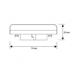 Лампа светодиодная LED15-GX53/845/GX53 15Вт 220В Camelion 13647