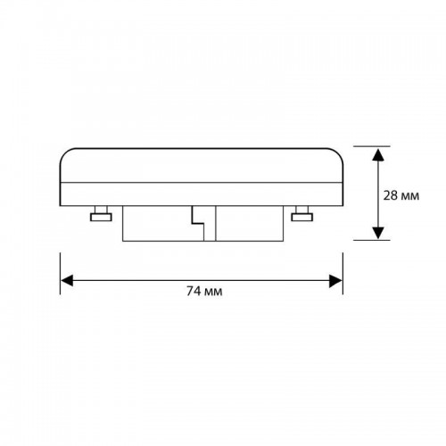 Лампа светодиодная LED15-GX53/845/GX53 15Вт 220В Camelion 13647