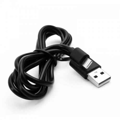 Кабель USB ELX-CDC03P-C02 ПРОМО USB-Lightning 2А 1м зарядка+передача данных пакет черн. ERGOLUX 15092