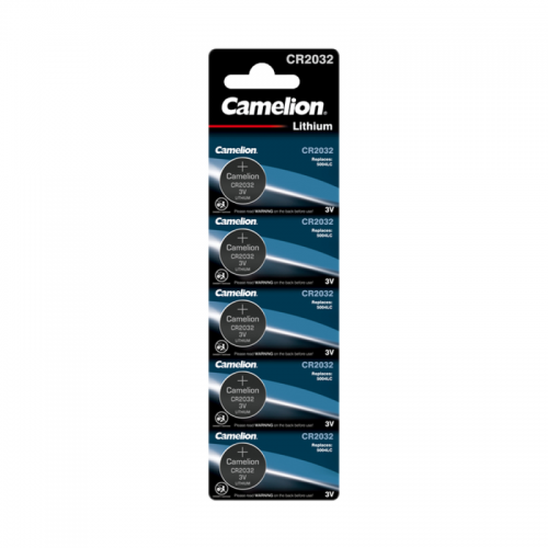 Элемент питания литиевый CR2032 BL-5 (блист.5шт) Camelion 1595