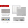 Светильник светодиодный LTL-6060-31 36Вт 6500К ЕМС призма универс. панель Ultraflash 16045