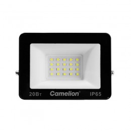Прожектор светодиодный LFL-2004 C02 LED SMD 20Вт IP65 6500К 2000лм 230В 113х102х24 черн. Camelion 16330