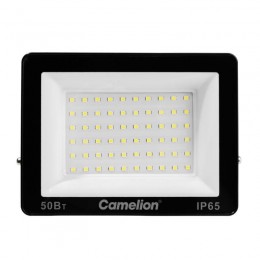 Прожектор LFL-5004 C02 (LED SMD 50Вт 5000лм 230В 6500К 153х136х30) черн. Camelion 16332