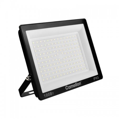 Прожектор LFL-10004 C02 (LED SMD 100Вт 10000лм 230В 6500К 245х233.5Х31) черн. Camelion 16333