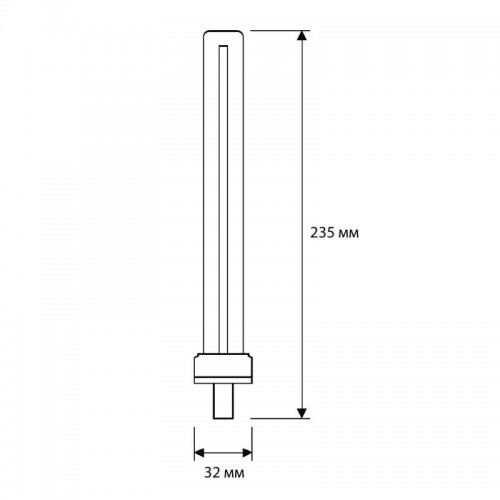 Лампа люминесцентная компакт. LH 11Вт-U/842 11Вт 4200К G23 220В Camelion 3159