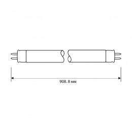 Лампа люминесцентная FT8-30W/33 30Вт T8 4200К G13 Camelion 5876