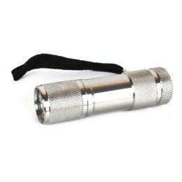 Фонарь UF9LED 3хR03 9LED алюм. металлик (короб) Ultraflash 7903