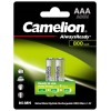 Аккумулятор AAA/HR03 1.2В 800мА.ч Ni-MH Always Ready NH-AAA800ARBP2 BL-2 металлик (блист.2шт) Camelion 7965