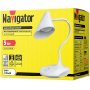 Светильник светодиодный настольный 14 226 NDF-D027-5W-4K-WH-LED 5Вт 4000К 300лм на основании бел. Navigator 14226