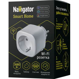 Адаптер-переходник 16А 14 555 Smart Home NSH-ST-01-WiFi