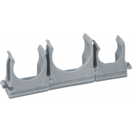 Держатель для труб (клипса) d20мм 61 229 NCR-T-20-B100 (уп.100шт) NAVIGATOR 61229