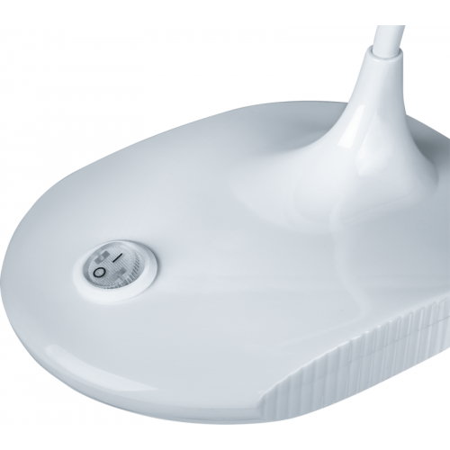 Светильник светодиодный настольный 61 408 NDF-D024-5W-6K-WH-LED 6Вт 6000К 300лм на основании бел. Navigator 61408