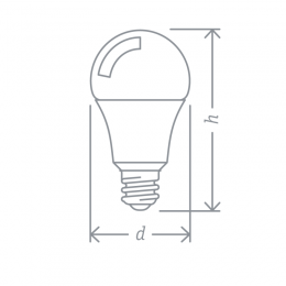 Лампа светодиодная 61 476 NLL-A60-10-24/48-4K-E27 10Вт грушевидная матовая 4000К нейтр. бел. E27 800лм 24-48В низковольтная Navigator 61476
