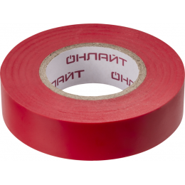 Изолента ПВХ 61 881 OIT-B19-20/R красн. ОНЛАЙТ 61881